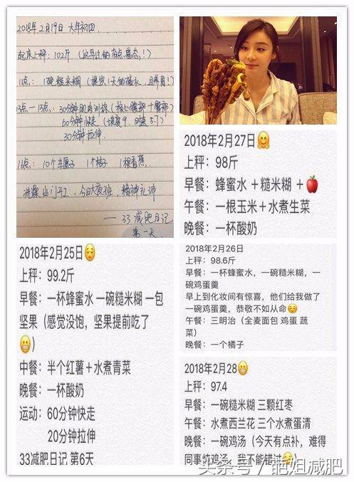 明星减肥食谱如何科学减肥一个月瘦15斤