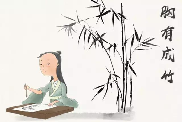 成语故事胸有成竹是什么意思
