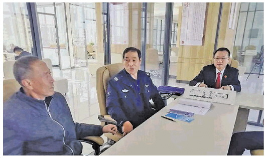 司法所长王金福群众口中的王公正