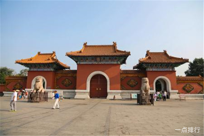 沈阳十大旅游景点排名沈阳必去的景点推荐