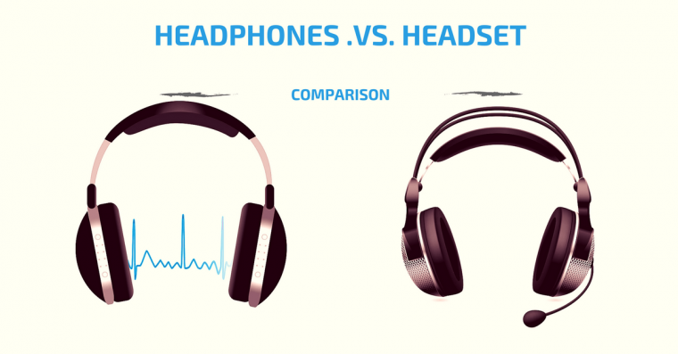 headphone vs headset