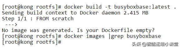 Docker����busybox������������(base image)