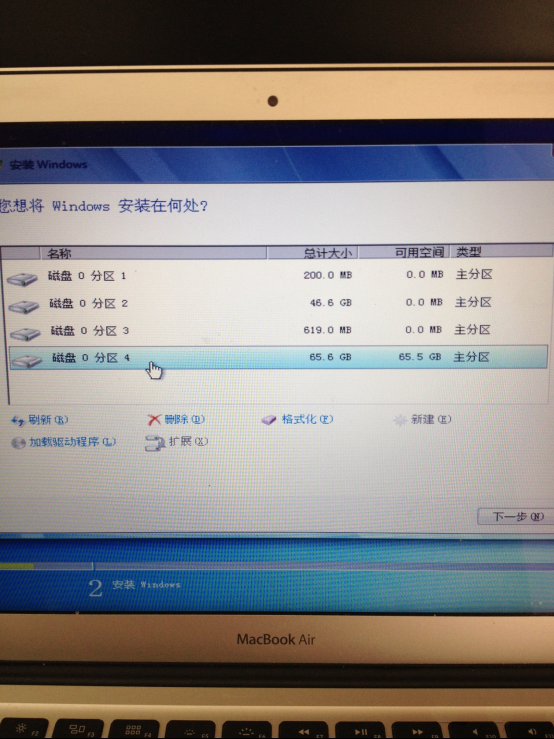 macbook airװwin7