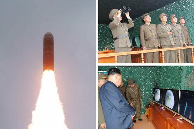 朝鲜成功试射新型潜射导弹!酷似“巨浪-2”,金正恩发去祝贺