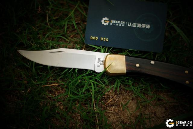 传奇之刃-美国巴克BUCK 110BRS-B户外经典折叠猎刀