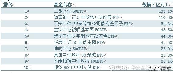 2019��ETF����ʮ���̵�
