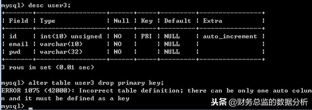 MySQLʵս��18ƪ�����ȥ��������primary key���к��ر�ĵط���