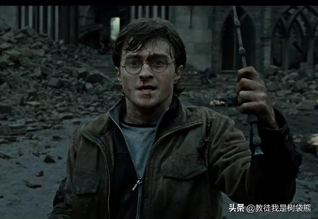哈利波特为什么能打败伏地魔?你看看他手里拿的啥?