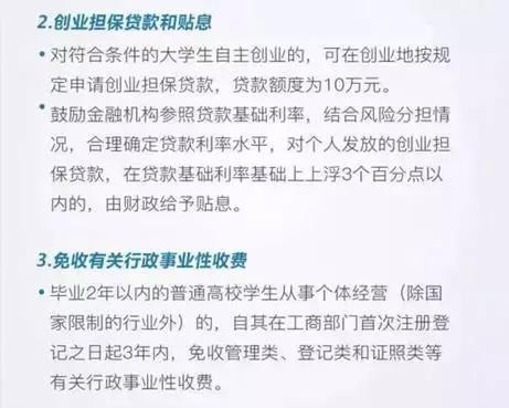 大学生创业有哪些优惠政策?