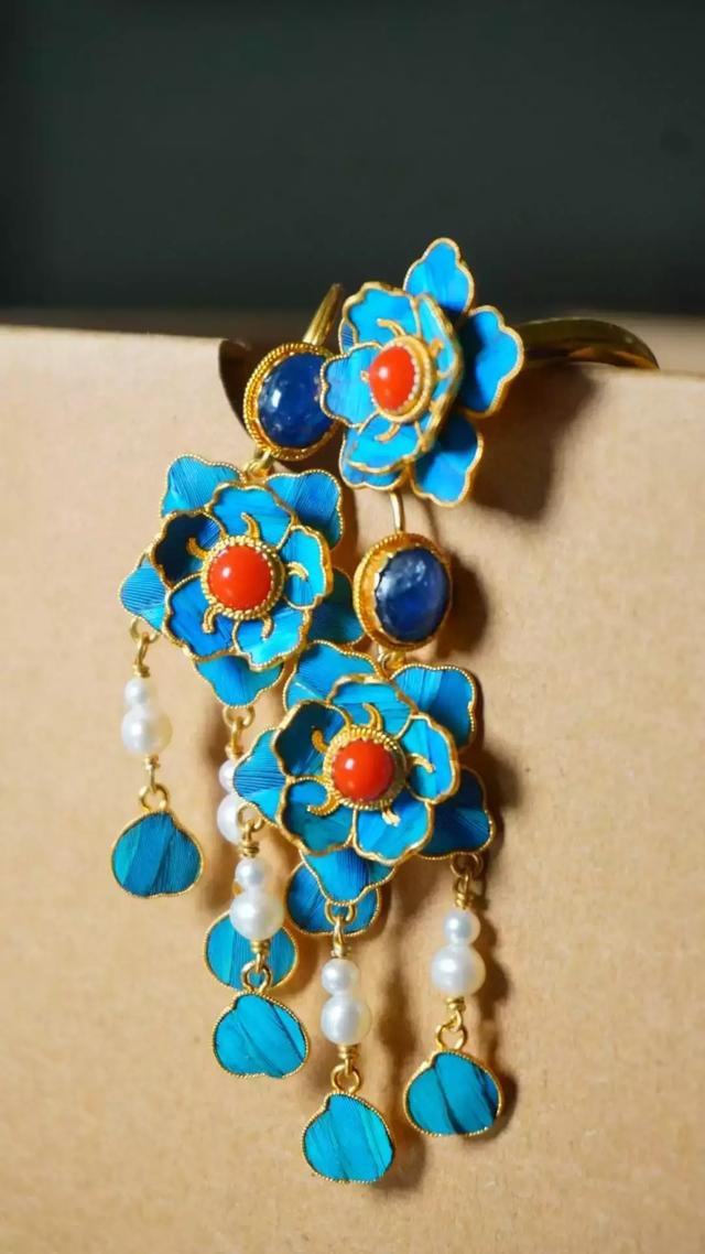 花丝点翠—后宫嫔妃头上的饰品