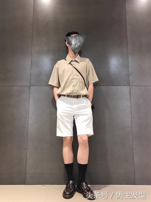 短裤+衬衫,男生要学会的帅气搭配!