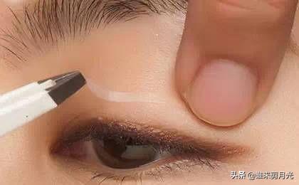 双眼皮贴,这样贴才好看