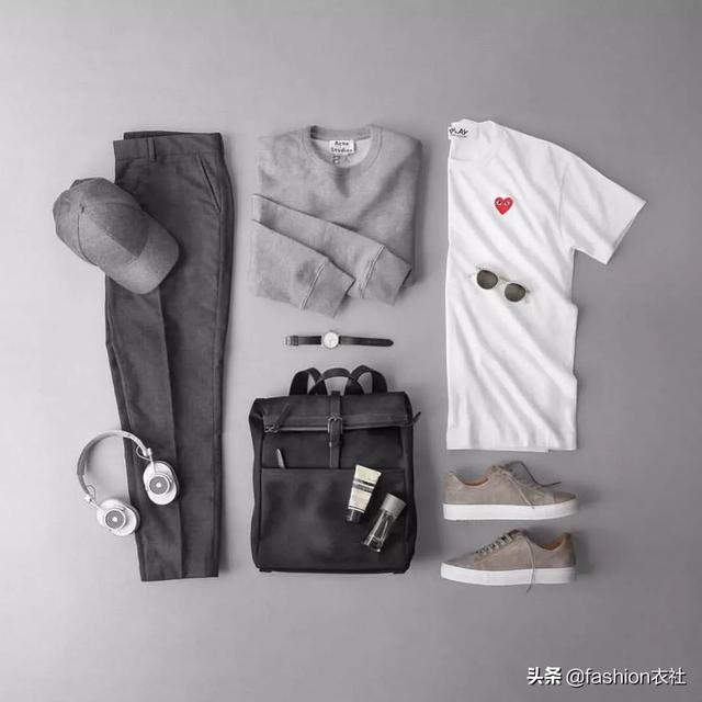 短袖+休闲裤,让男士显高级+10分~