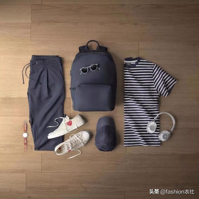 短袖+休闲裤,让男士显高级+10分~