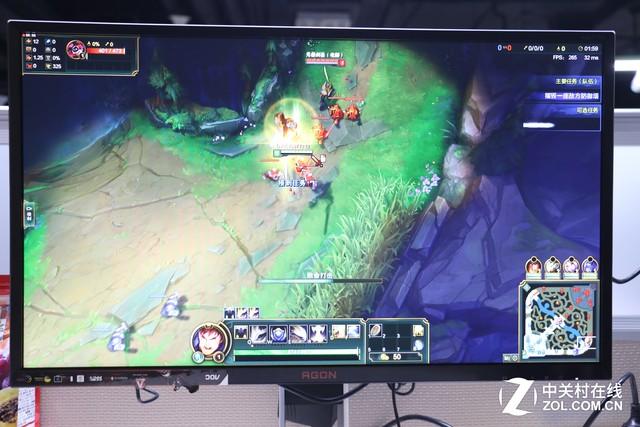 144Hz+2K AOC爱攻专业级电竞显示器评测