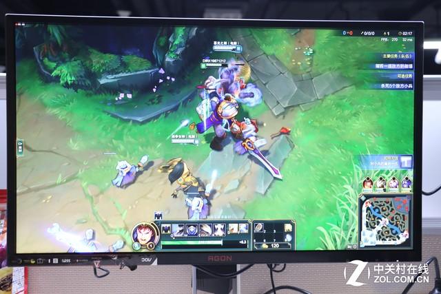 144Hz+2K AOC爱攻专业级电竞显示器评测