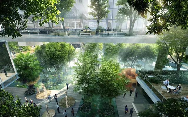 MVRDV赢深圳万科总部大厦竞赛,8个体块打造“3D城市”