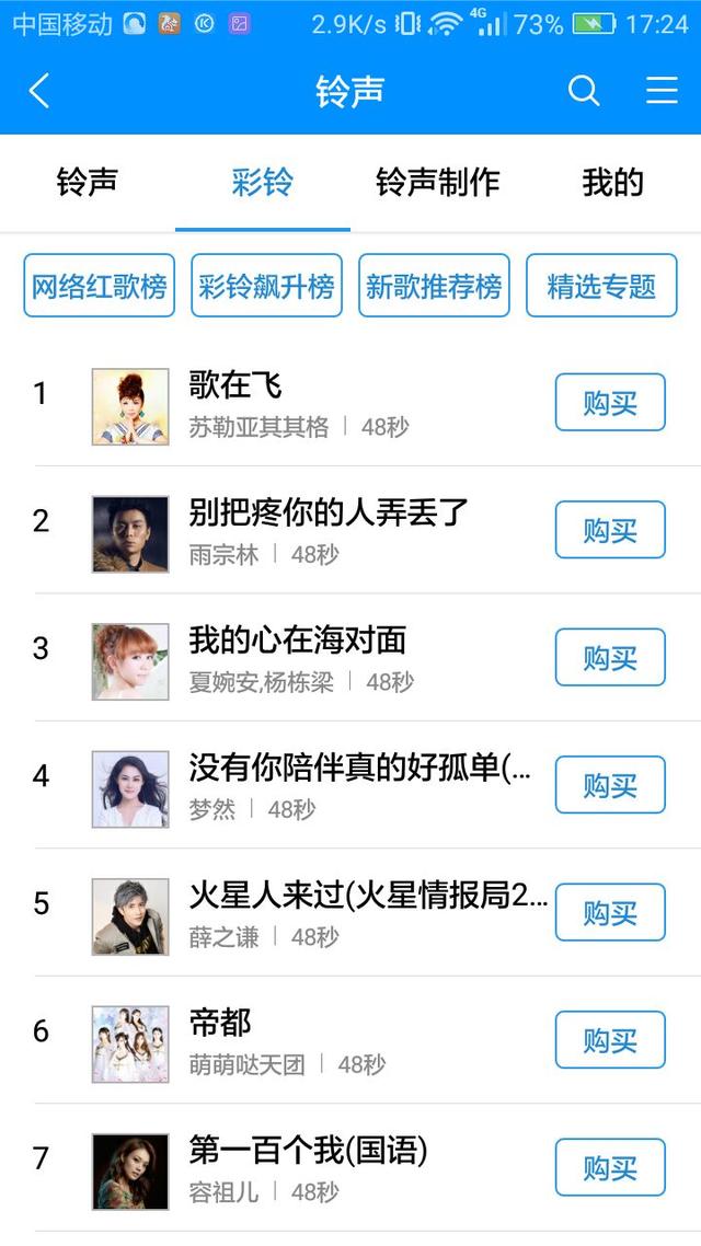 怎么在酷狗音乐里设置手机彩铃