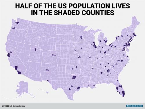 23张地图带你深刻了解现代美国