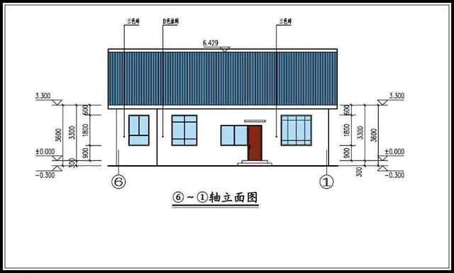 10万左右的一层农村平房设计图,户型周正2套方案