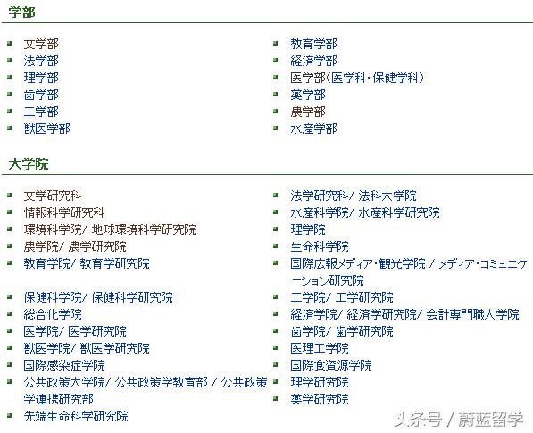 盘点北海道大学专业设置、学费、世界排名