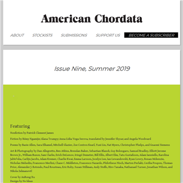 AmericanChordataԭС˵־