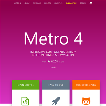 Metro UI CSS