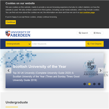 The University of Aberdeen