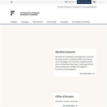 Universit de Fribourg