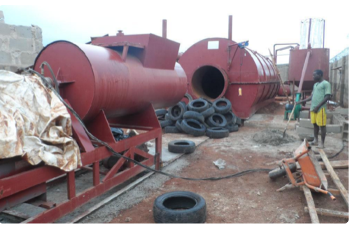 求废轮胎炼油的详细过程