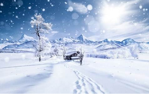 描写雪景的四字词语