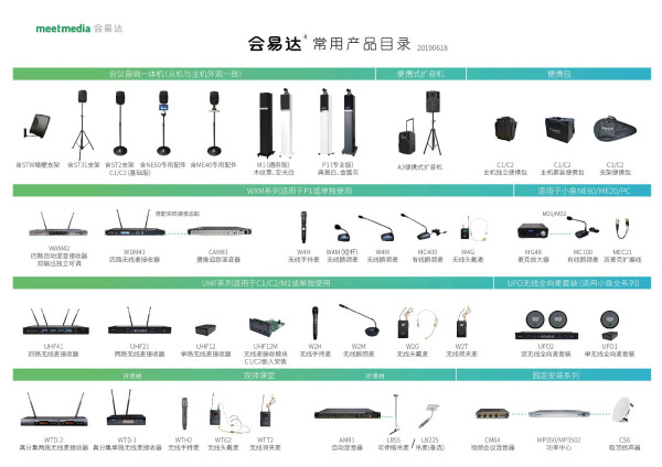 一套会议音响设备要包括哪些