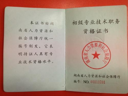 初级职称办理的流程