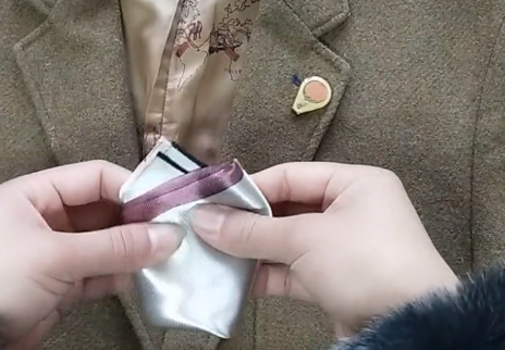 男士方巾打法最好有图